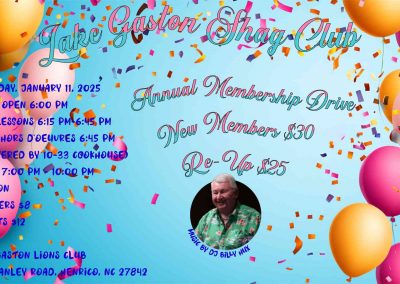Lake Gaston Shag Club Valentines Day Dance