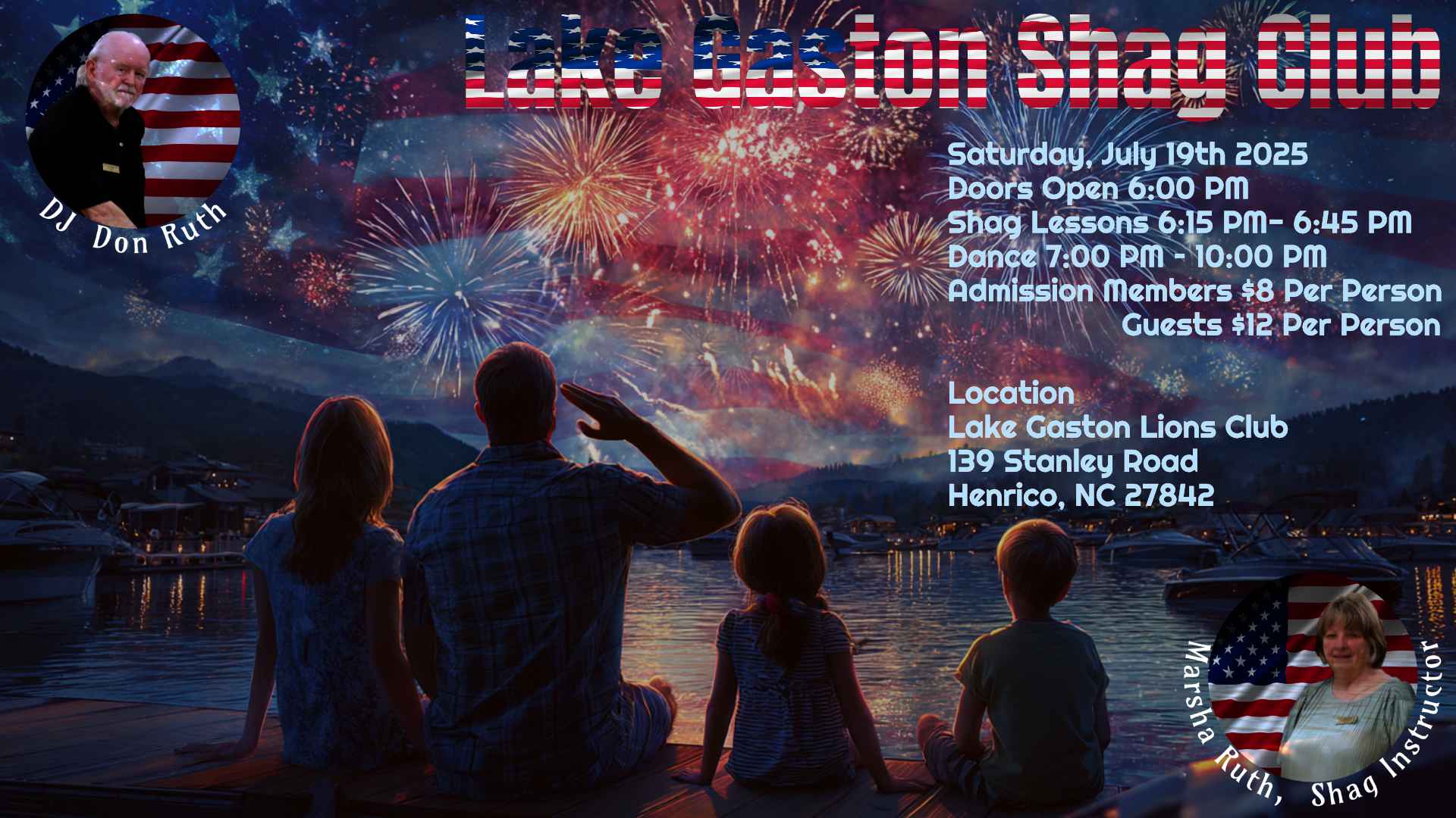 Photo of Lake Gaston Shag Club Flyer